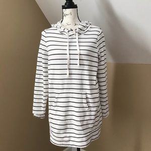 MOTHERHOOD MATERNITY Striped Hoodie